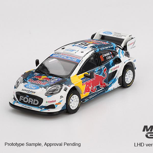 MINIGT 1/64 1074福特PumaRally1#16M-Sport WRT2024合金静态模型