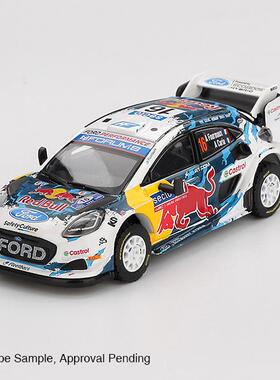 MINIGT 1/64 1074福特PumaRally1#16M-Sport WRT2024合金静态模型