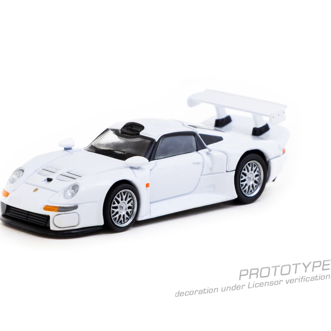 Tarmac Works 1:64保时捷Porsche 911 GT1 合金静态模型