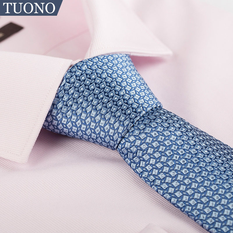 高档蚕丝领带男士休闲商务真丝 8cm职业新郎结婚面试年会礼品盒装