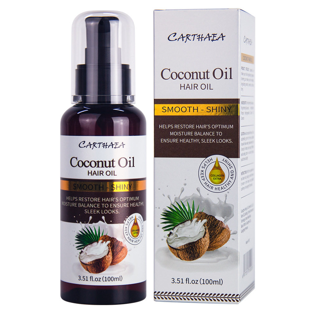 Coconut oil hair care set 4-step carthaea treatment - Taobao product photo 4
