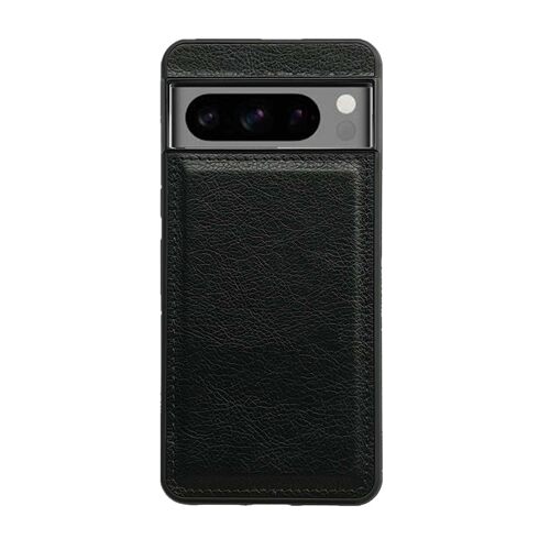 适用谷歌6A商务皮壳7A全包边防摔单壳8A纯色牛皮纹皮套Pixel9 Pro XL手机壳7Pro保护套