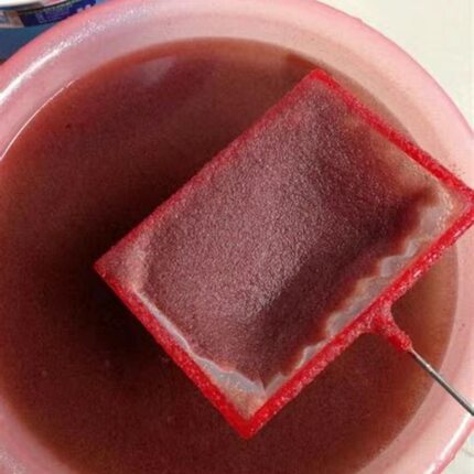 高蛋白冰冻水蚤一板一斤观赏鱼饵料小鱼开口自家养殖环境卫生