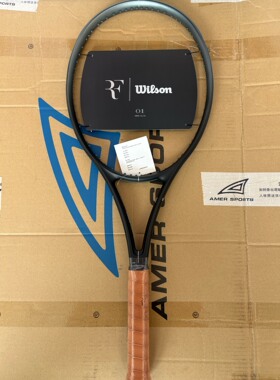 Wilson威尔胜RF01系列网球拍费德勒专业拍24新款小黑拍初学者320g
