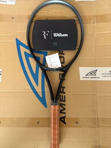 Wilson威尔胜RF01系列网球拍费德勒专业拍24新款小黑拍初学者320g