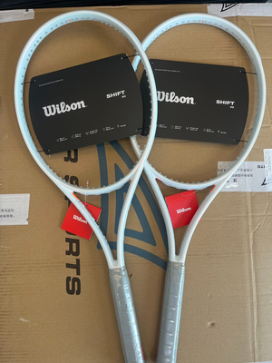 Wilson网球拍威尔胜shift V1极光小白拍300g全碳素专业拍强力旋转