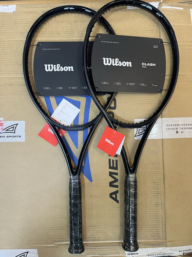 Wilson威尔胜NOIR系列专业网球拍男女初学全碳素Clash小黑拍 280g