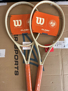 Wilson威尔胜网球拍24款法网联名 CLASH V2 新手全碳素初学专业拍
