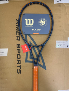 Wilson威尔胜2024法网blade 98 V9 网球拍专业拍全碳素 萨巴伦卡