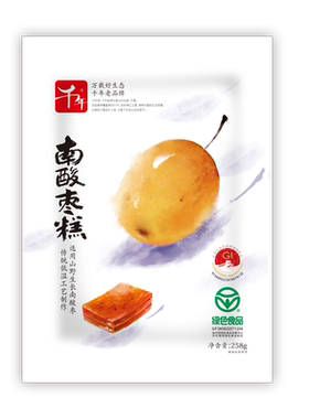 千年南酸枣糕原产地认证