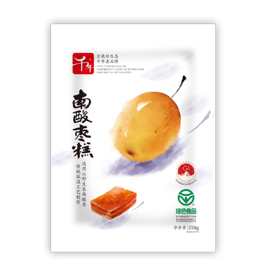 千年南酸枣糕原产地认证