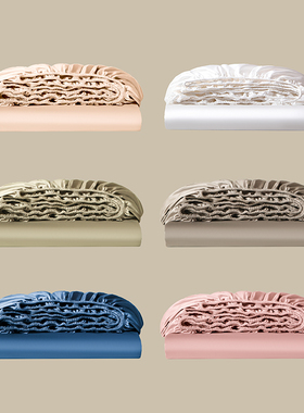 五星级酒店100S长绒棉单件床笠家用白色全棉纯棉床罩席梦思床垫套