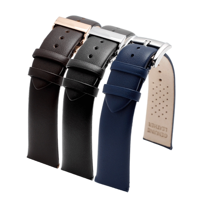 阿玛尼适配真皮手表带