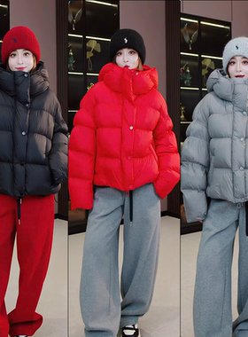 【辰大嗓严选】6689#【波尔多圣诞】无胆泡芙0压云朵蓄暖面包服