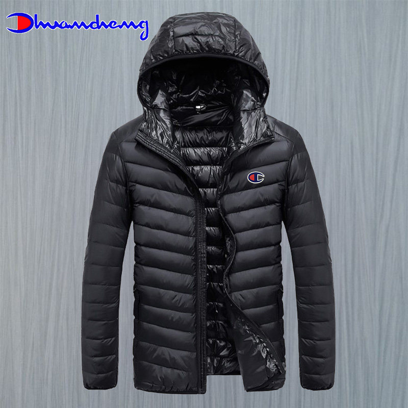 偶尚冠軍輕薄羽絨服男短款連帽外套白鴨絨2020新款保暖冬季褂子在類目 男裝, 休閒褲中 - 來自Buy2taobao.com提供專業的淘寶代購服務