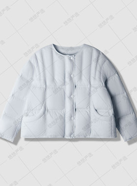 【高端线】 90白鹅绒 生活三防 奶呼呼圆领少女面包服 M46#