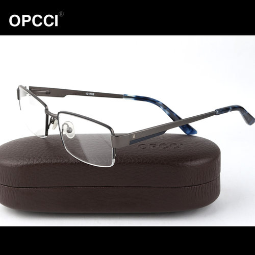 opcci男士商务小框成品近视眼镜