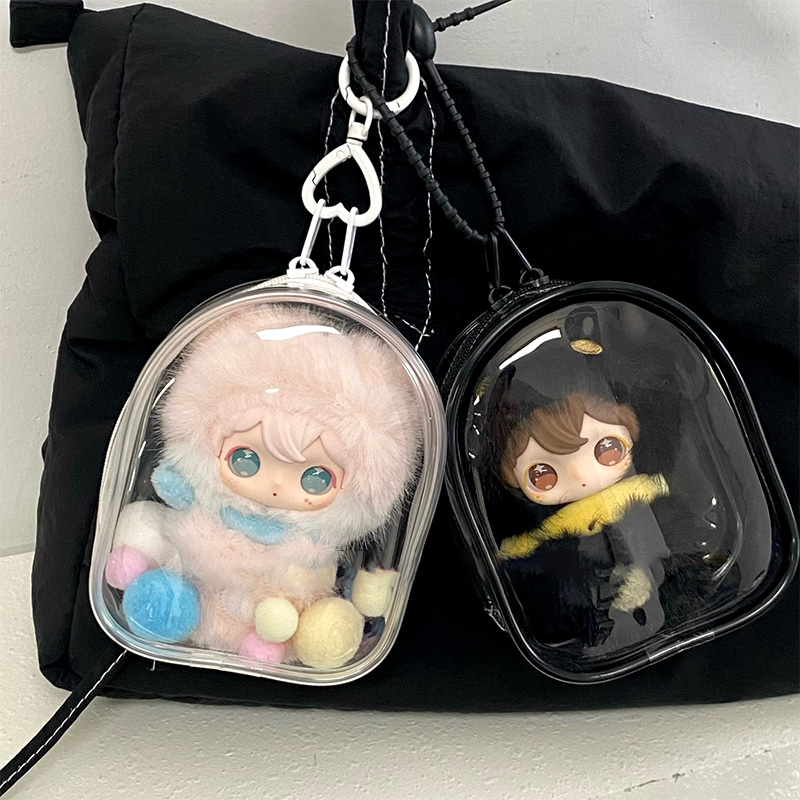 田栩宁同款兔闪闪2代娃包10cm娃保护套搪胶娃防尘收纳遛娃包痛包