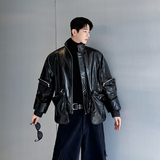 小众设计师美式工装多口袋短款羽绒服3674P260，男装羽绒服，电商C212