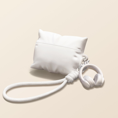 优思顿适用airpods4保护壳软硅胶苹果耳机套airpodspro3降噪版枕头不掉盖高级感airpod二代简约airpodspro2盒