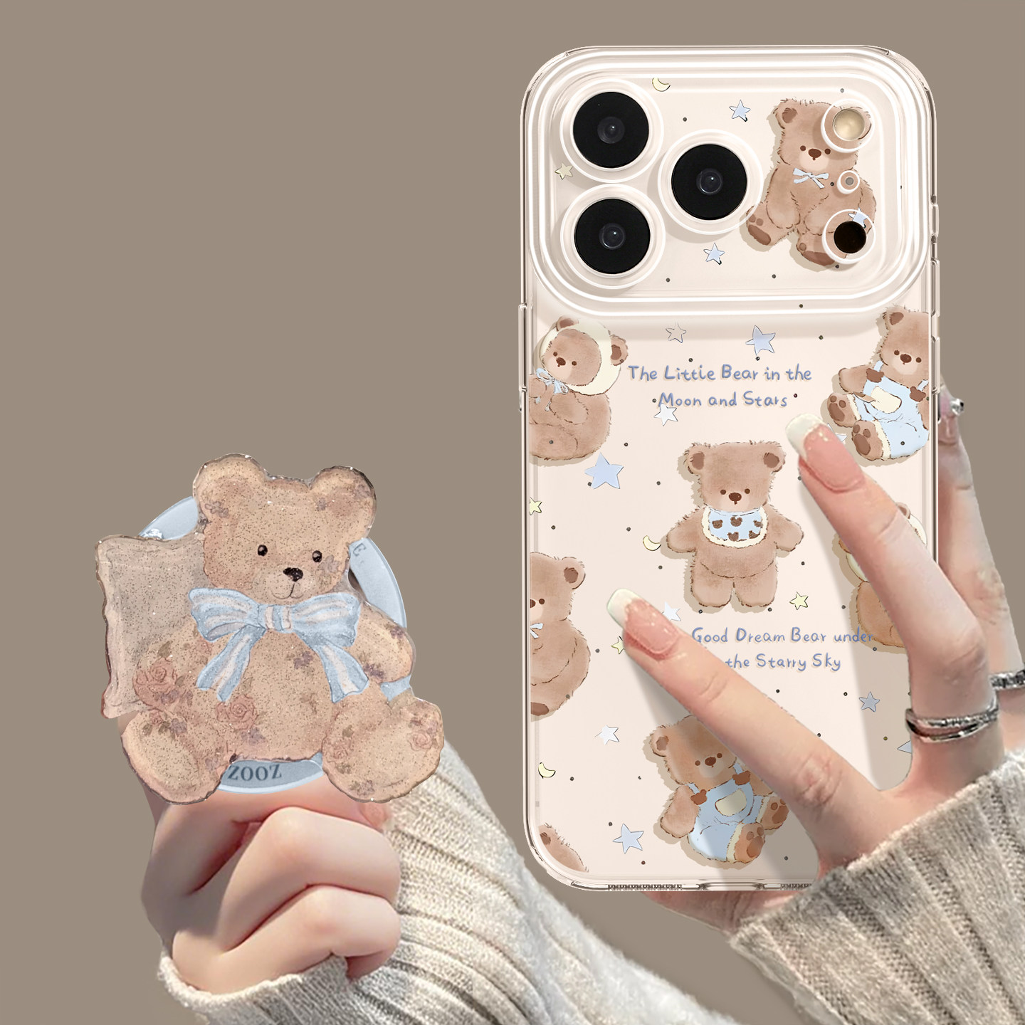 优思顿适用苹果17promax手机壳磁吸iphone17带支架1