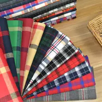 Một chiếc áo sơ mi vải nhám 1 mét vải thời trang mùa xuân và mùa thu Flannel kiểu Anh Học viện phụ - Vải vải tự làm vải hoa văn cổ điển