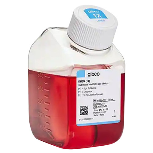 Gibco 11995-065 DMEM高糖培养基含L-谷氨酰胺 丙酮酸钠不含HEPES