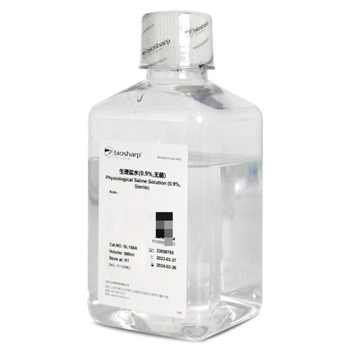 白鲨 Biosharp BL158A normal saline(0.9%,无菌) 盐水