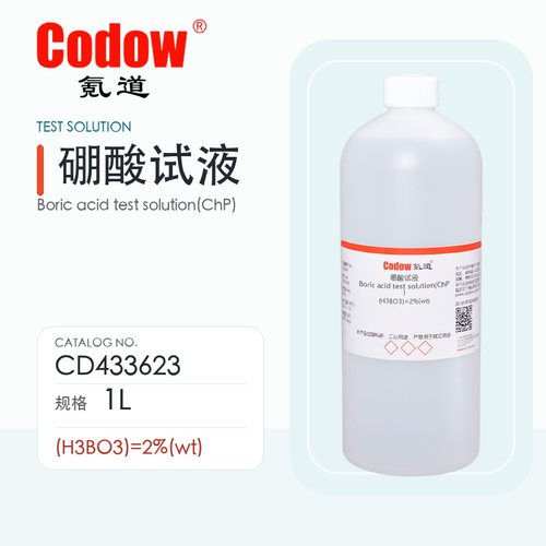 氪道 硼酸试液 CD433623 (H3BO3)=2%(wt) 1L
