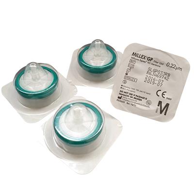 Millipore SLGPR33RB/旧SLGP033RB 33mm0.22u一次性针头式滤器
