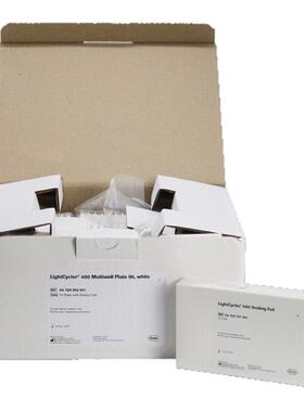 罗氏 04729692001 480 96孔半裙边PCR板白色带条形码（含封板膜）