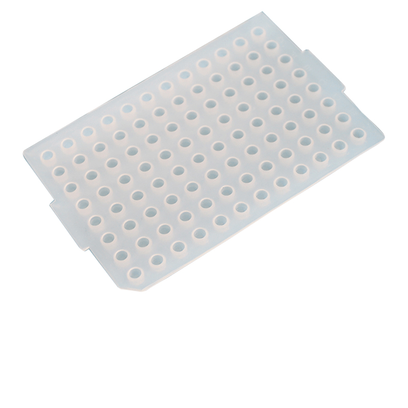 白鲨 Biosharp BS-PC96-F 96孔PCR板硅胶盖 (圆孔)  5片/包