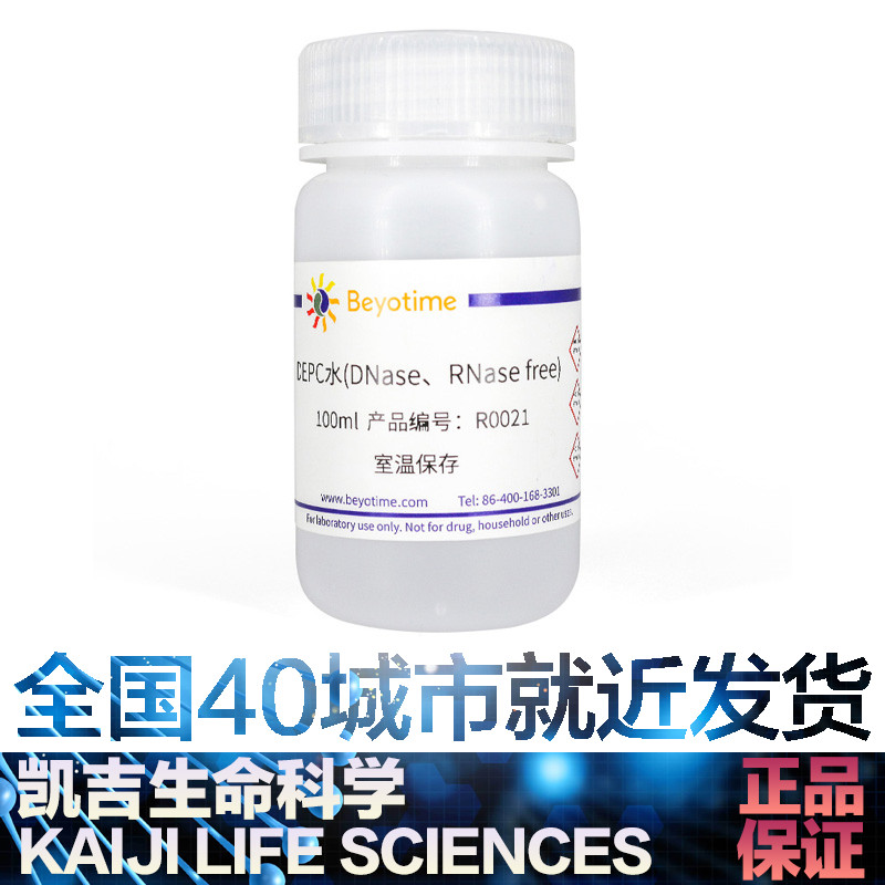 碧云天R0021 R0022 DEPC水(DNase RNase free)DEPC-treated Water