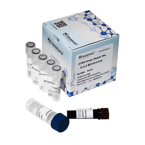Biosharp BL705A 快速荧光定量PCR试剂盒 SYBR Green嵌合荧光法