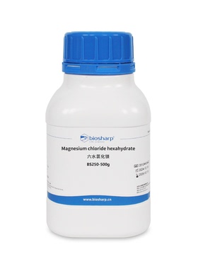 白鲨 Biosharp BS250-100g/BS250-500g 六水氯化镁 水氯石
