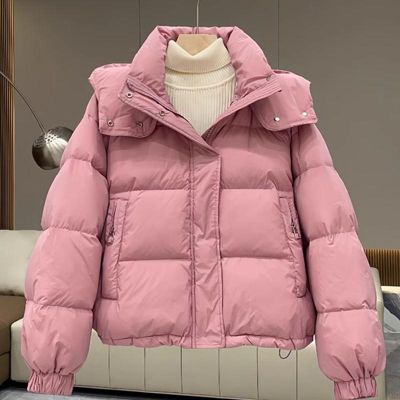 2024冬季棉衣宽松韩版短款羽绒棉服加厚面包服新款大码棉袄外套女