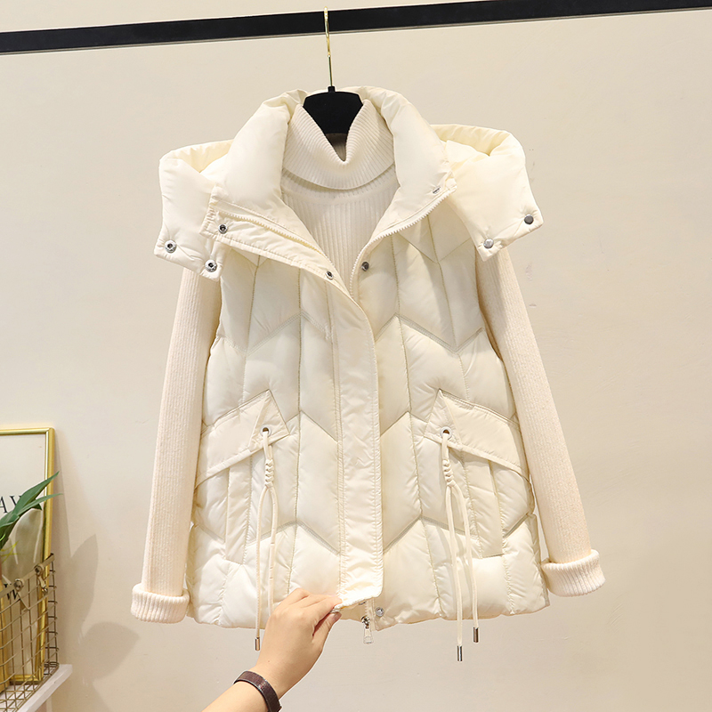 羽绒棉马甲女2025新款秋冬季洋气高级感坎肩马夹短款显瘦背心外套