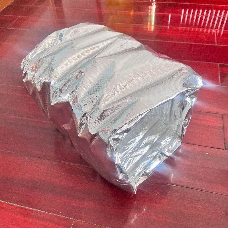 中央空调铝箔软连接风机盘管出风伸缩保温软管方形通风管道定制图片