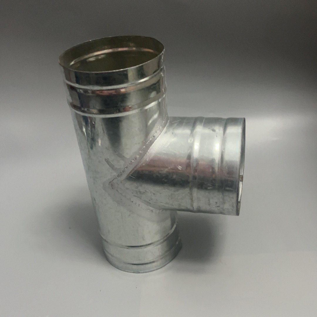 白铁皮三通排烟管排气排风管