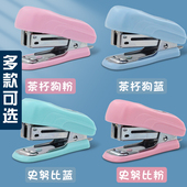 订机手动儿童订书钉 订书机商务办公用品迷你订书器多功能用品可爱装 晨光小号订书机套装 史努比卡通套装