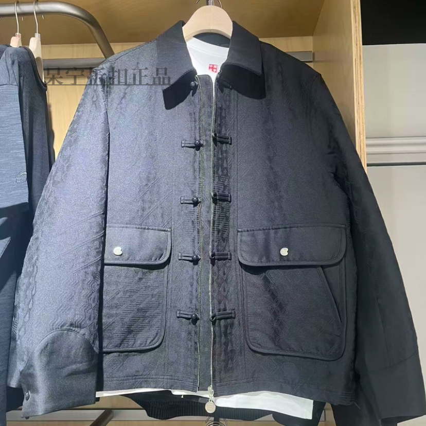 中国李宁x故宫联名外套2026新款春季上衣休闲宽松运动服AFDWE51