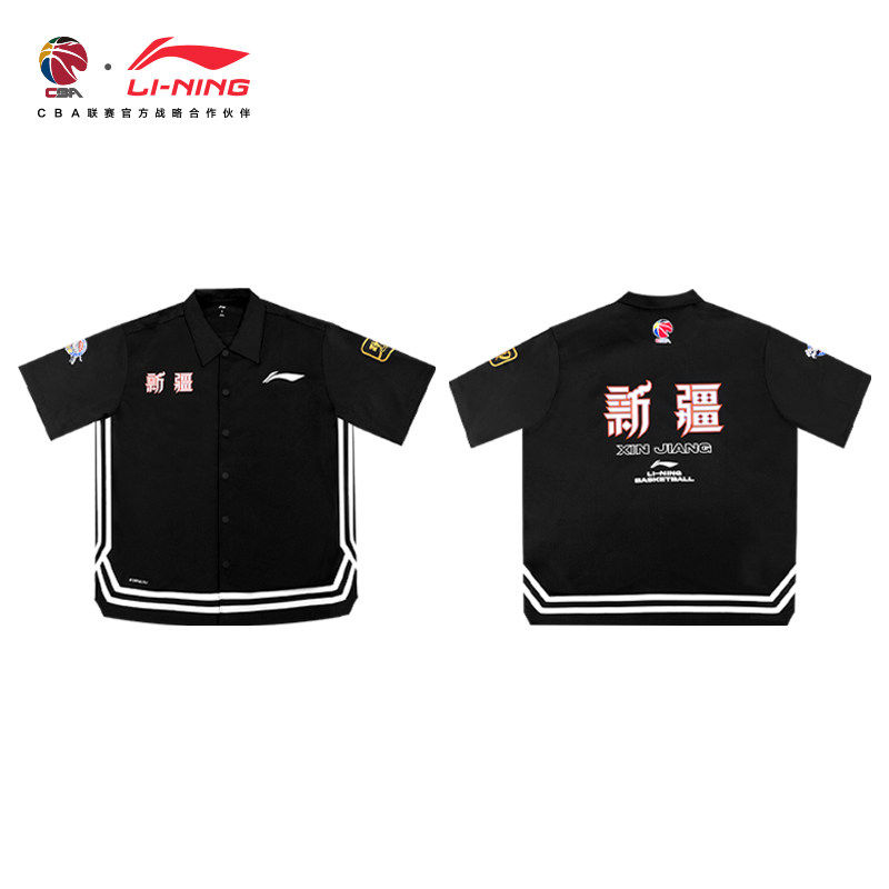 李宁短袖T恤CBA新款polo