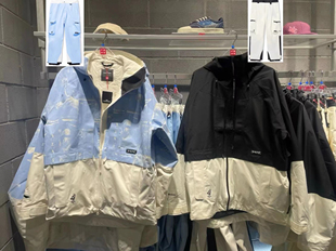 中国李宁滑雪服男女滑雪裤GTX冲锋衣外套AHXT009 AHXT007 AHXT005