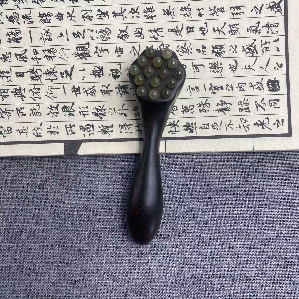 正宗紫光檀梅花羊角珠按摩莲蓬面部提升经络疏通多功能提升面部,个人护理/保健/按摩器材,按摩穴位棒,淘宝优惠券,粉丝福利购,淘宝优惠卷