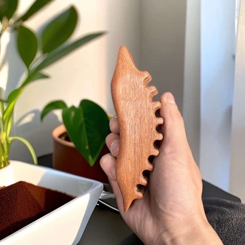 吴忠良正宗红檀香三大淋巴擀筋板颈部擀筋铲筋点穴一体全身通用