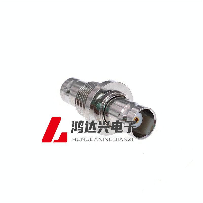 BNC-KKY BNC真空密封连接器 穿墙切边固定 50欧姆 4G BNC母对母