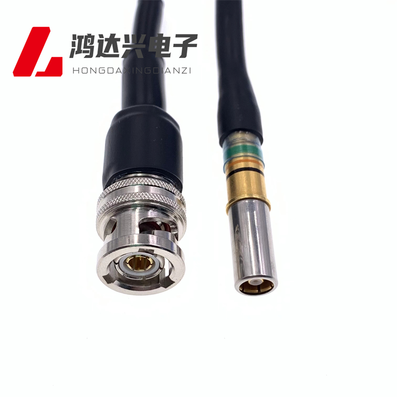 原装进口同轴端子M39029/90-529插针转1553B连接线 三同轴PL75-47