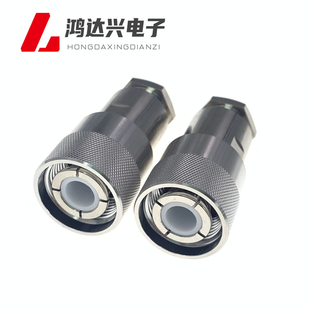 HN高压连接器 N型公头高压 L16高压接头 5KV 5000V HN-J-3 RG223