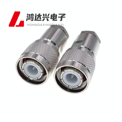 HN大功率高压连接器 HN-J-7 HN公头压接RG393/RG214/50-7电缆