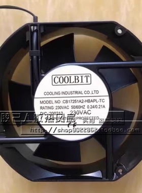全新COOLBIT CB17251A1/A2/A3-HBAPL-TC AC110/230/380V17251风扇